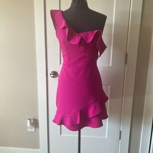 Express Fuschia pink dress size xs